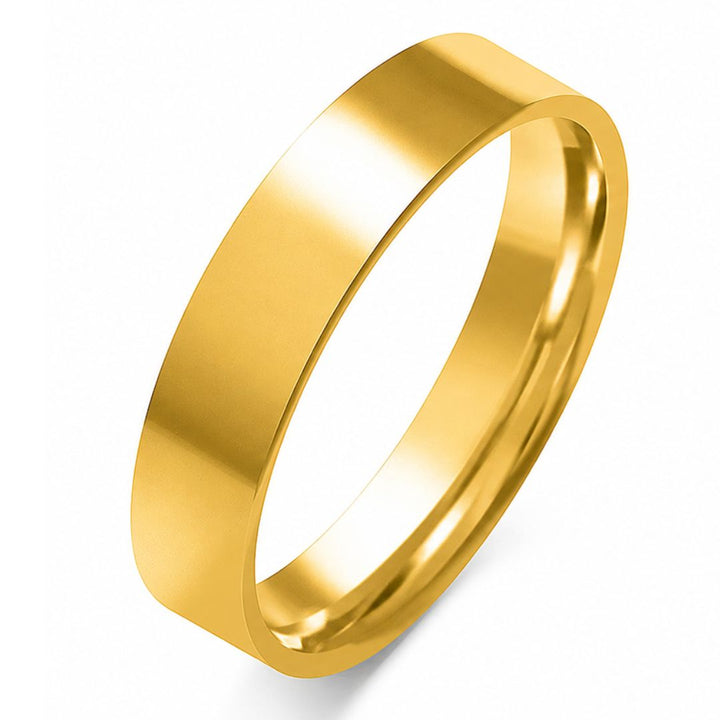 Alianza de Oro Clásica Lisa 5 mm – Modelo O-176