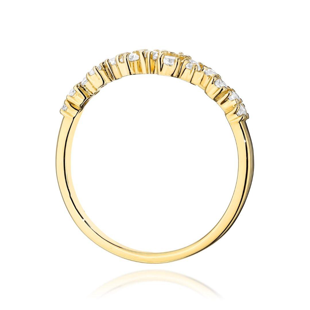 Anillo Bellissima Diamantes 0,33 ct en Oro 14K