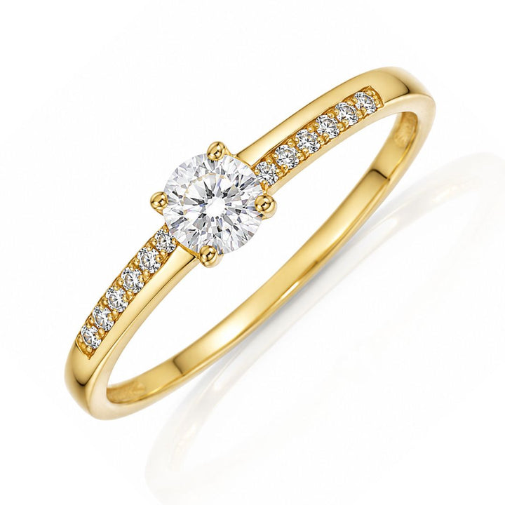 Anillo de Oro de 18K – Un Brillo para Siempre