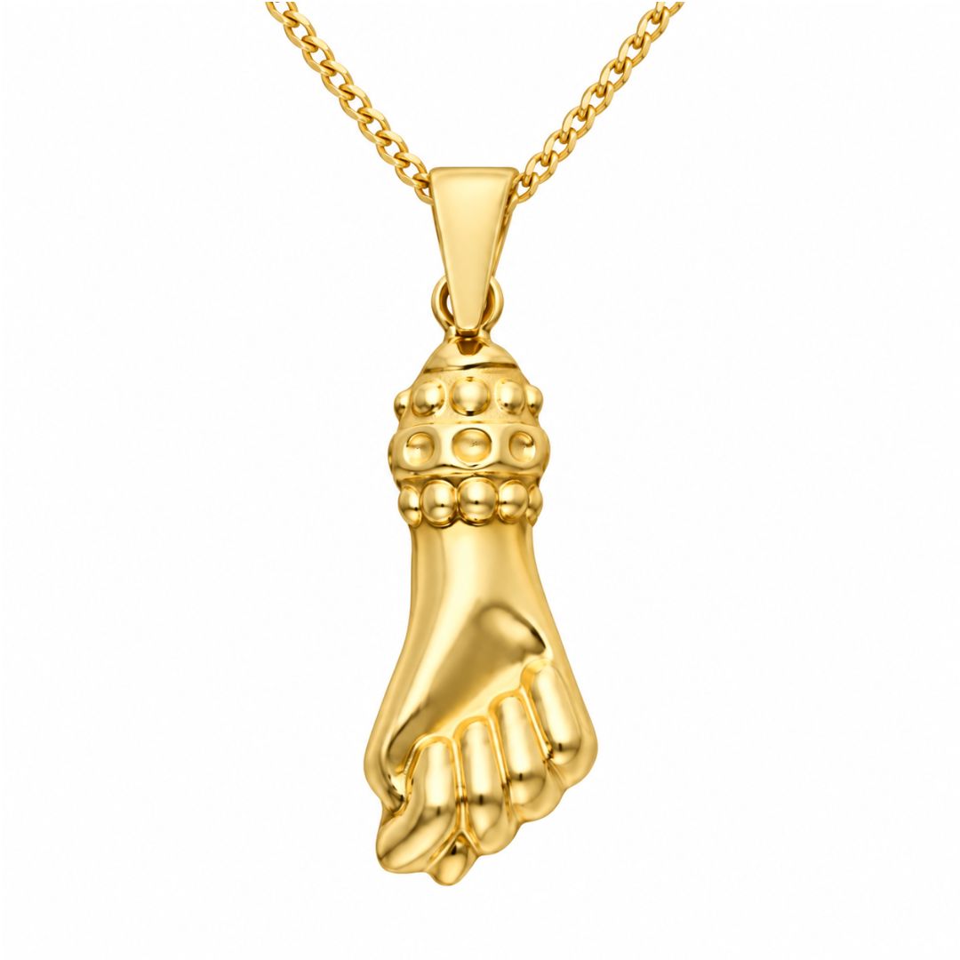 Colgante de Oro 18K Puño de la Suerte
