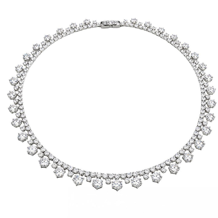 Collar Novia Brillo Imperial – Elegancia con Circonitas