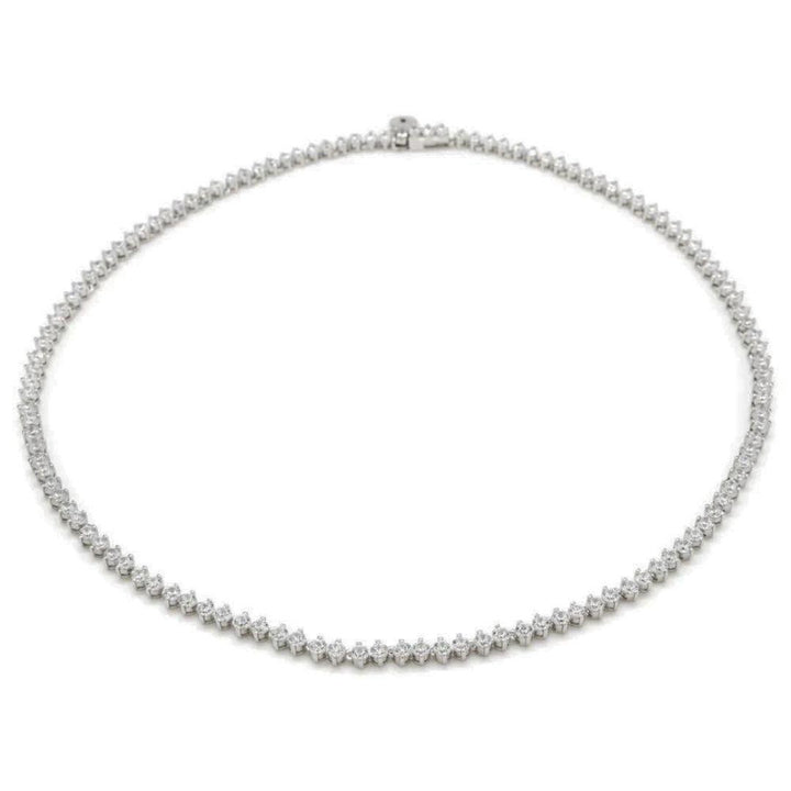 Collar Rivière Plata 925 con Circonitas Blancas