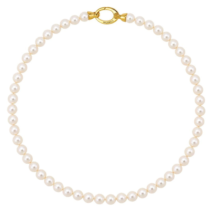 Collar de Perlas 6 mm – 45 cm Colección Lyra