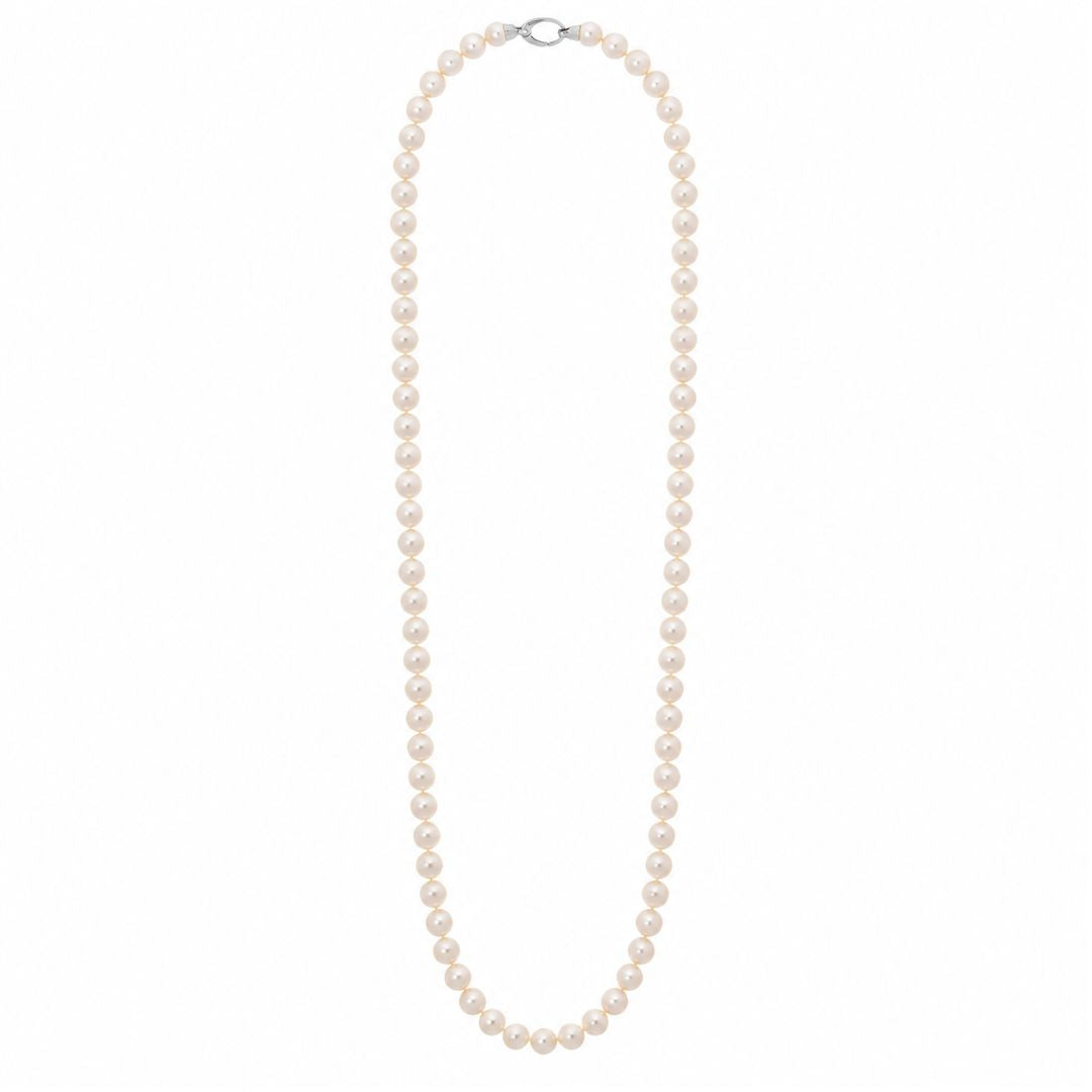 Collar de Perlas 8 mm – 80 cm Colección Lyra
