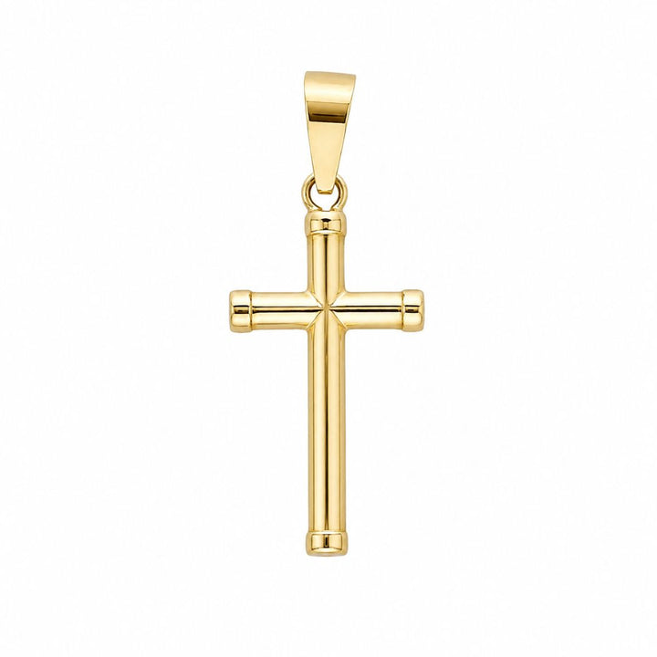 Cruz Hueca Oro Amarillo 18K