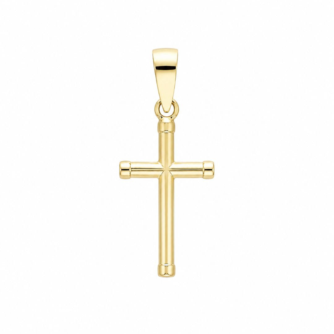 Cruz Pequeña Oro Amarillo 18K