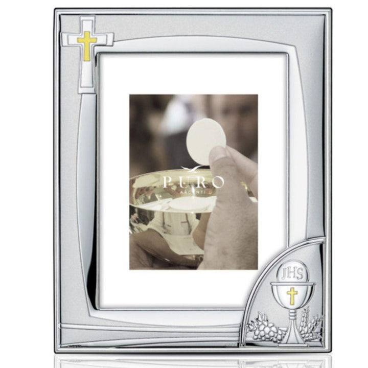 Marco de fotos en plata para COMUNIÓN