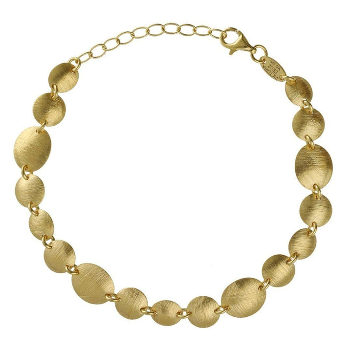 Pulsera noise de plata de ley · Victoria Cruz