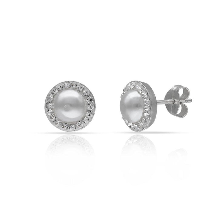 Pendientes Plata de Ley 925 con Perlas y Circonitas – Elegancia en Miniatura