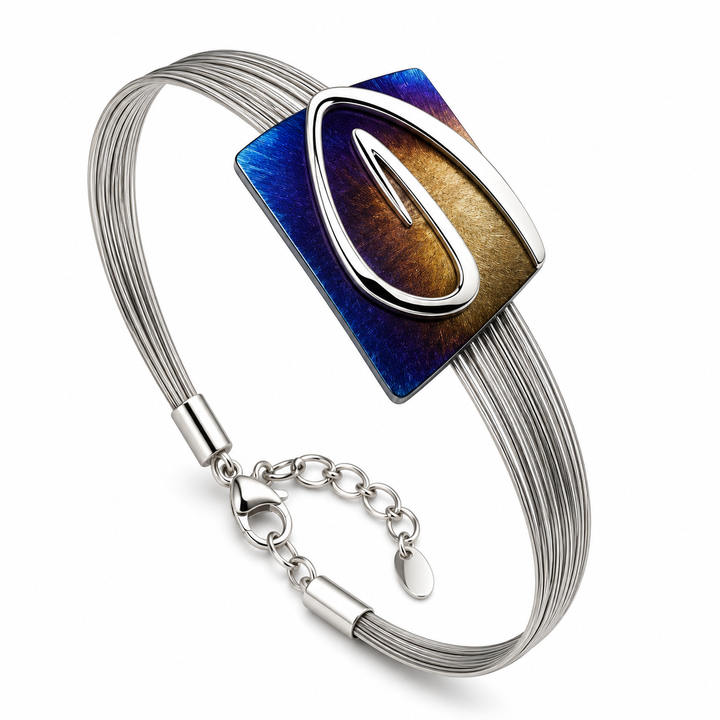 Pulsera "Disco de titanio"