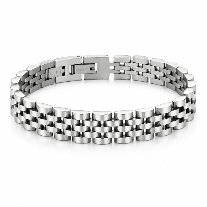 Pulsera de Acero Flexible de Eslabones para Hombre