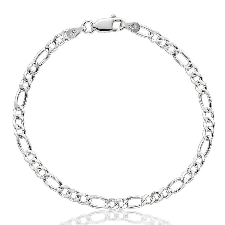 Pulsera de Plata 925 con Eslabón 3×1 de 3,5 mm