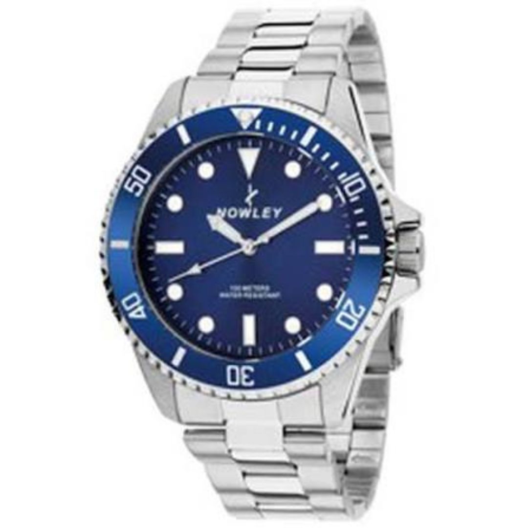 Reloj Nowley Hombre Acero Azul