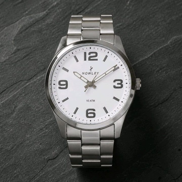 Reloj Nowley Hombre Blanco 10 ATM