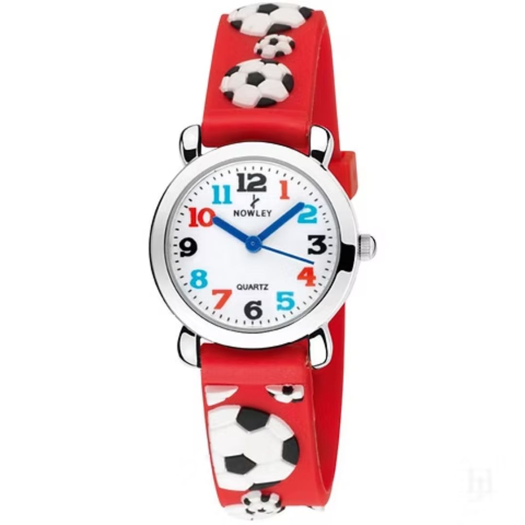 Reloj Nowley Infantil Sport Rojo Fútbol