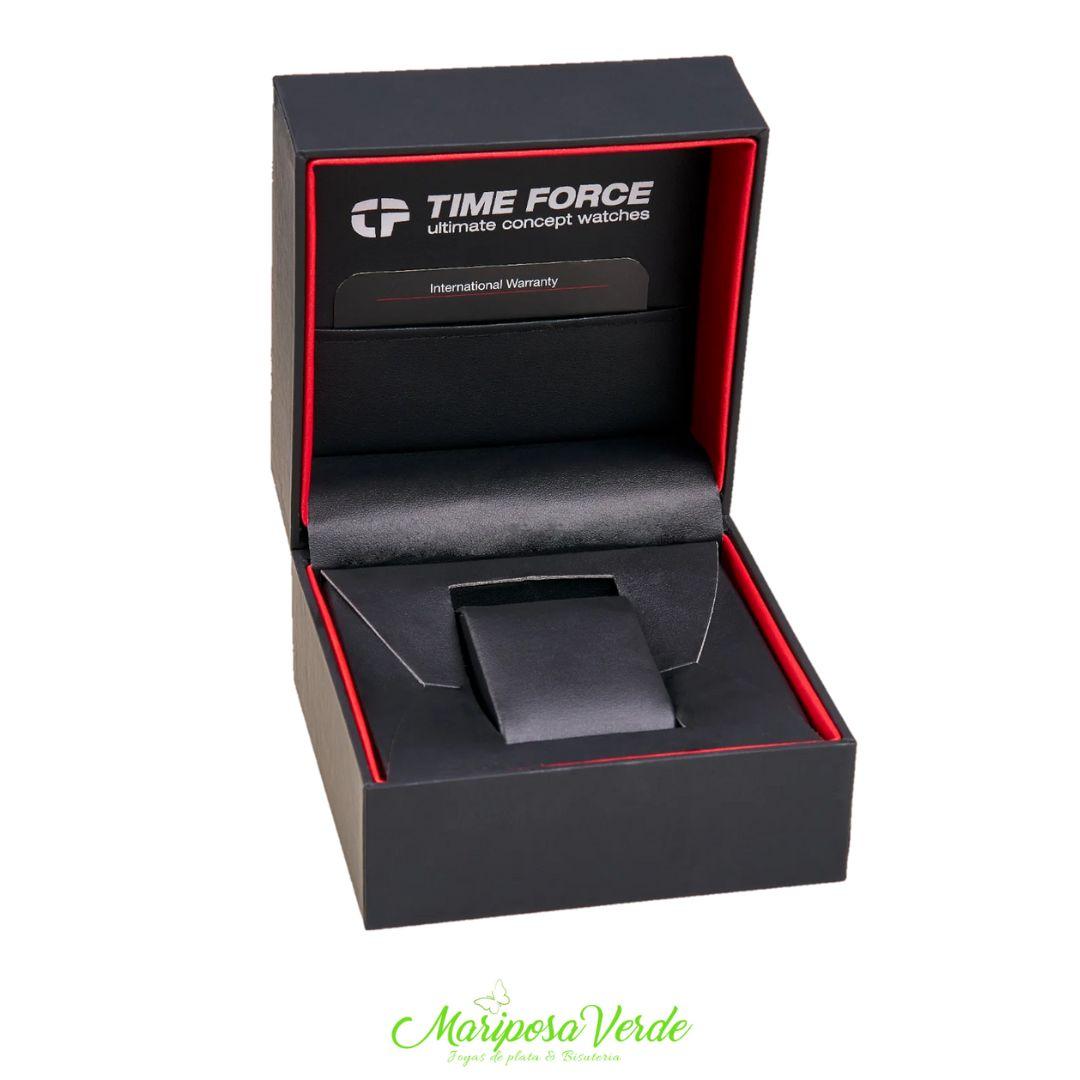 Time Force Reloj para mujer TF5025LRB-03