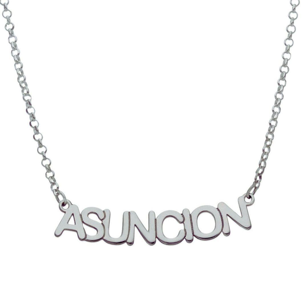 Gargantilla Personalizada con Nombre en Plata de Ley 925