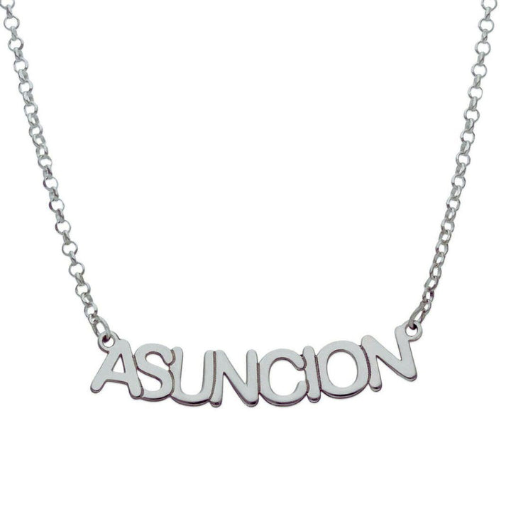 Gargantilla Personalizada con Nombre en Plata de Ley 925
