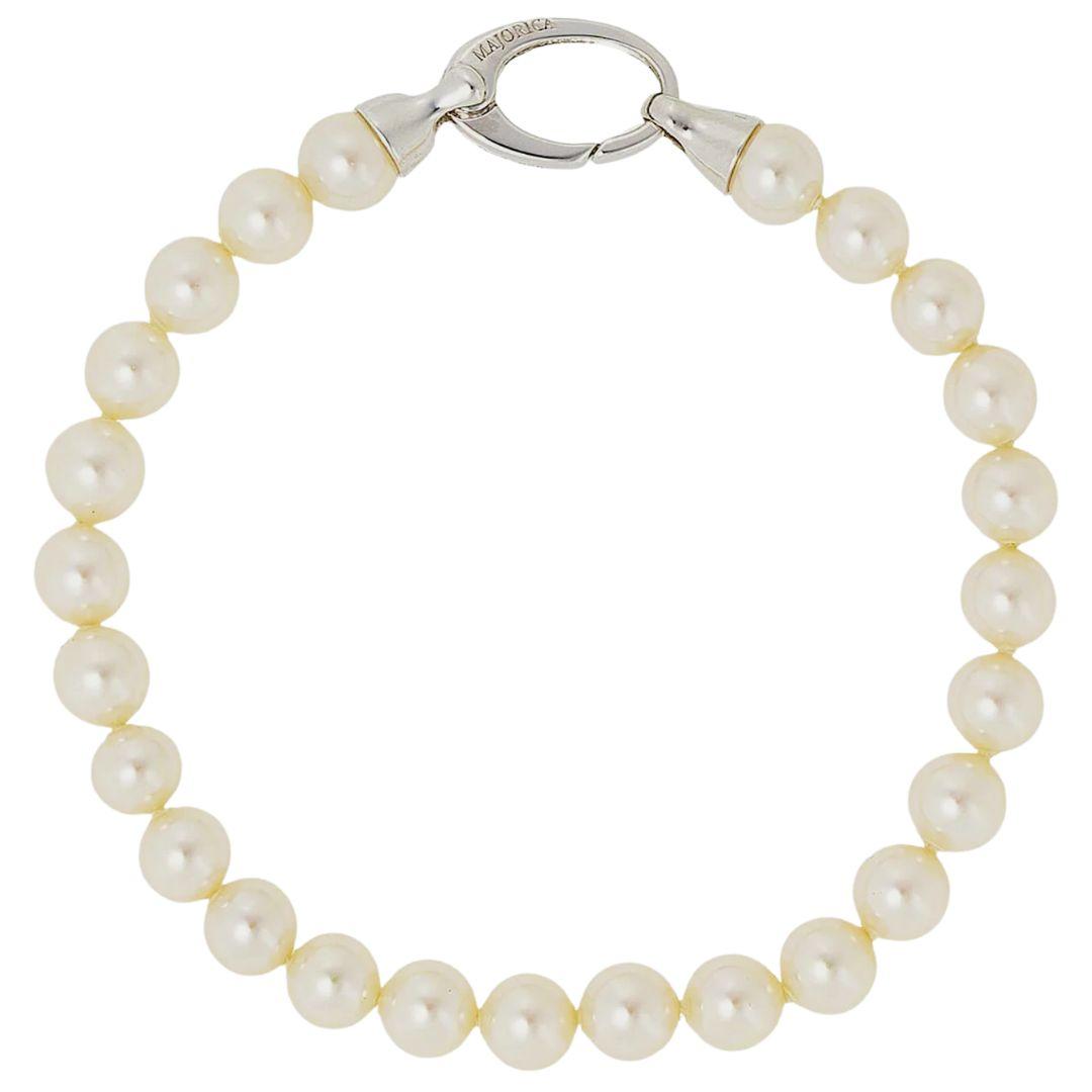 Pulsera de Perlas 6 mm – Colección Lyra Majorica, Moderna y Atemporal